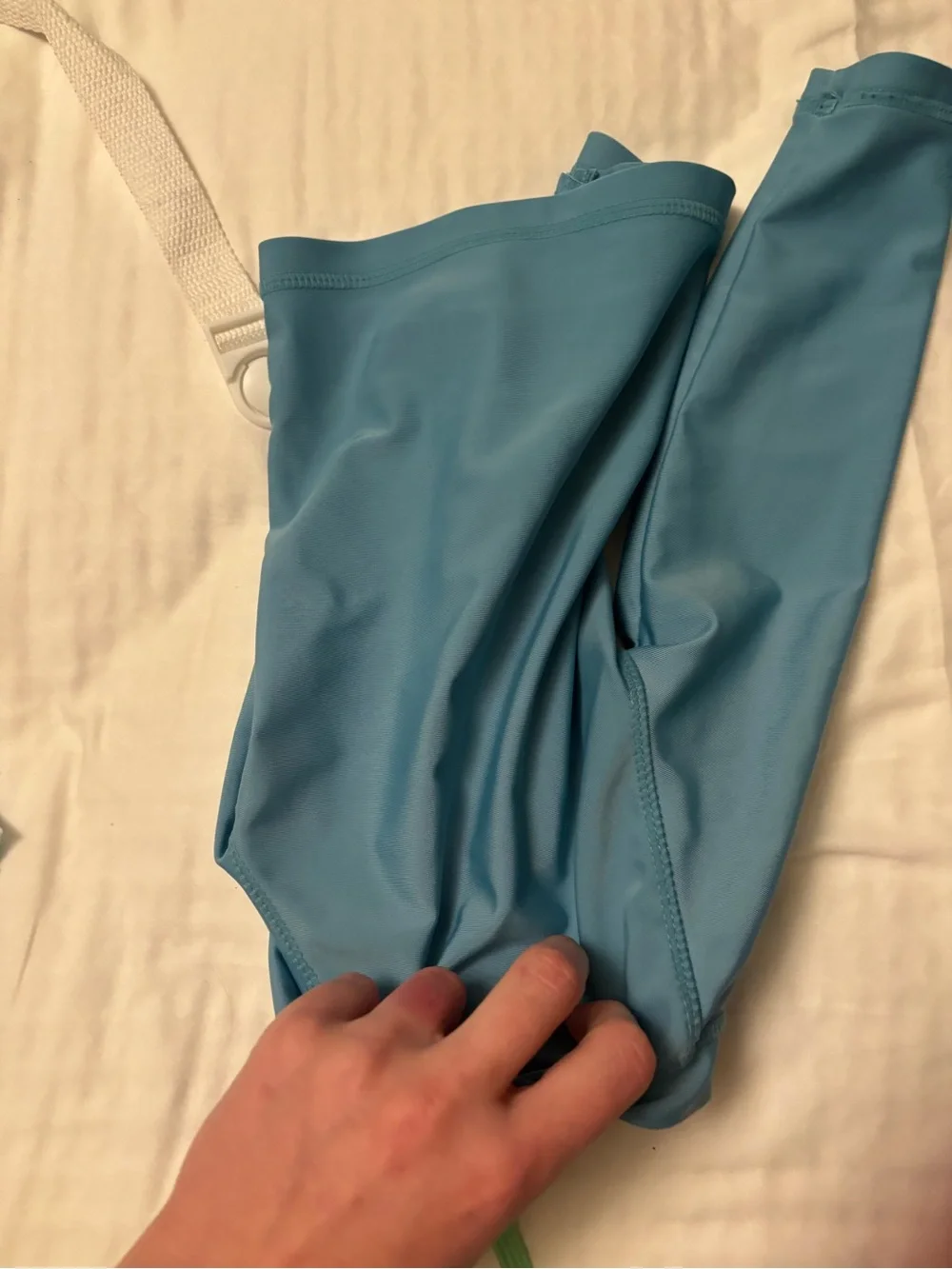 Kids Light Blue Swim Rashguard Zip up 2T